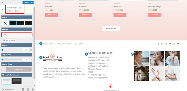 below-footer-menu