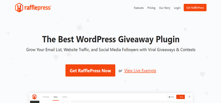 RafflePress WooCommerce plugin